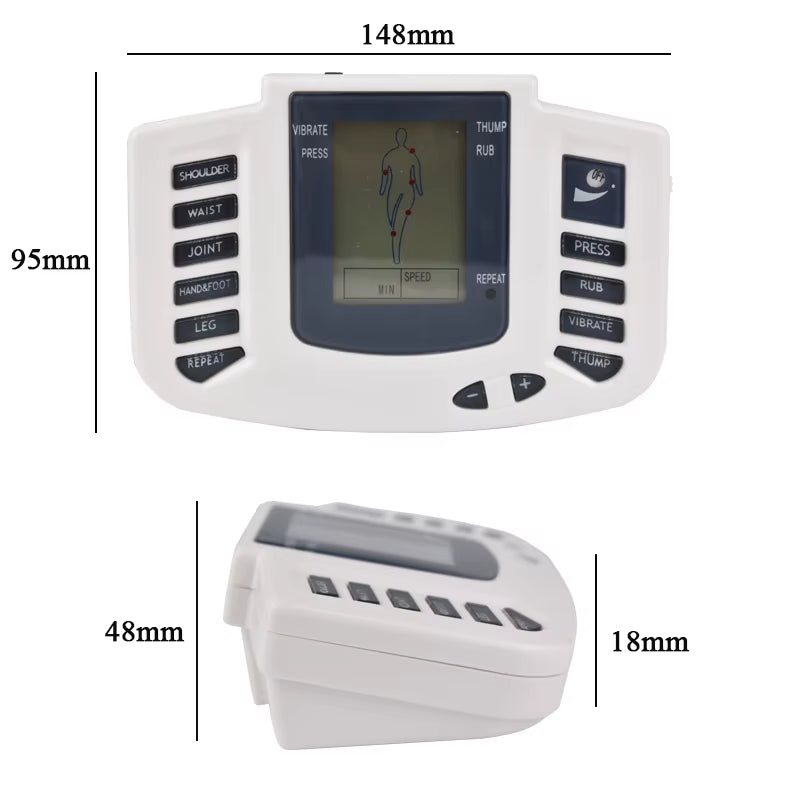 Tens Muscle Stimulator Electric Slipper Massager Gua Sha Acupuncture Pulse Machine Foot Relaxation Therapy Ems Fat Burne